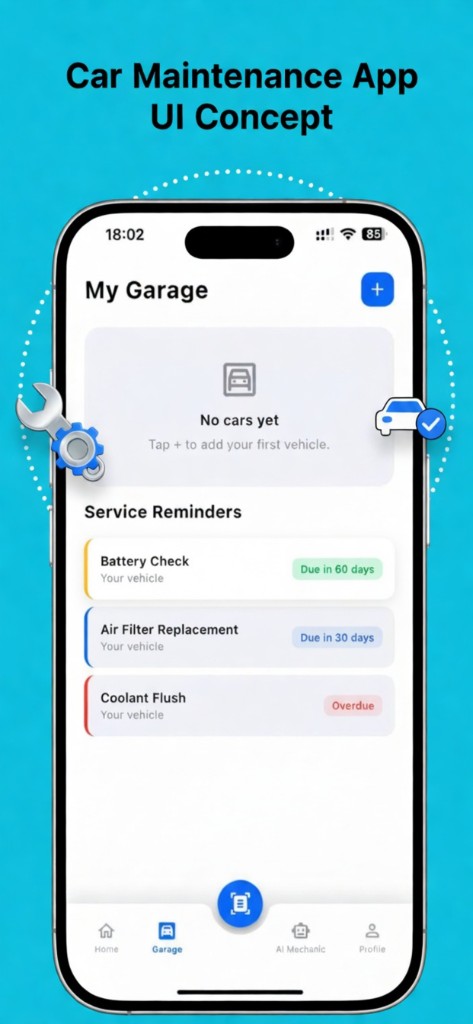 Ai Car Fix — My Garage