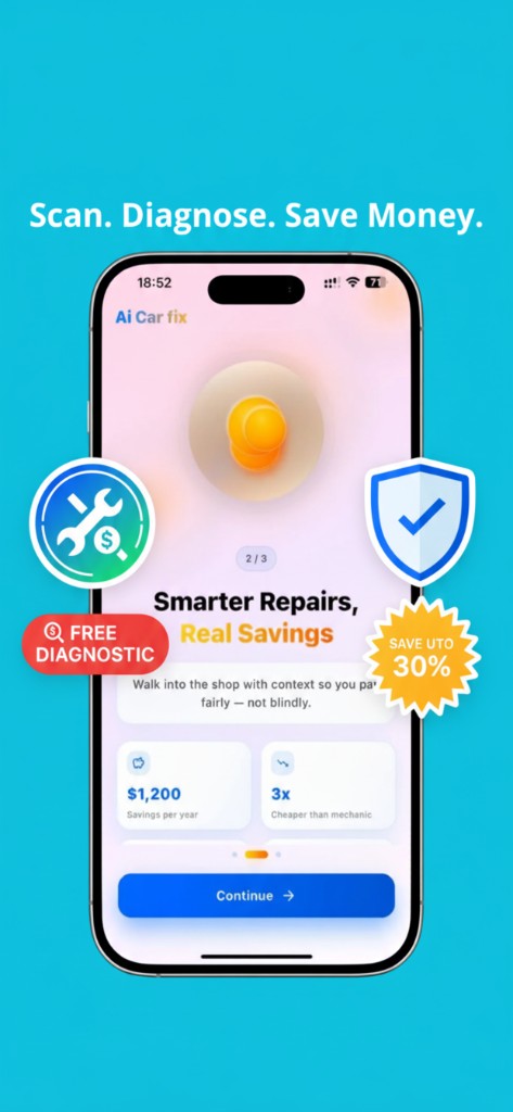 Ai Car Fix — Scan Diagnose Save Money